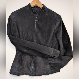 Black Danier Leather Jacket